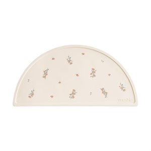 Mushie Silicone Placemat - Pink Flowers